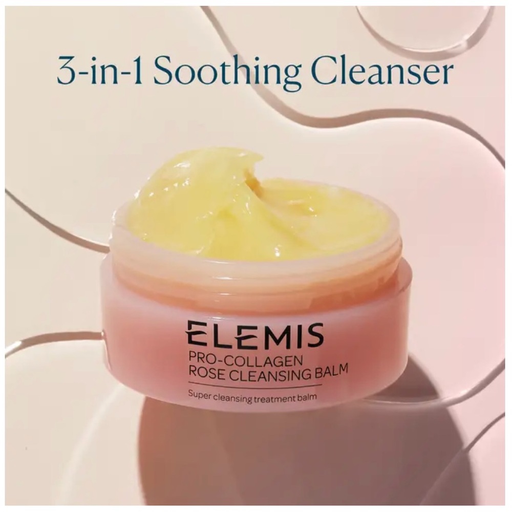 ELEMIS Pro-Collagen Rose Cleansing Balm - Pink and Cream (New, in Box) - Picture 2 of 10